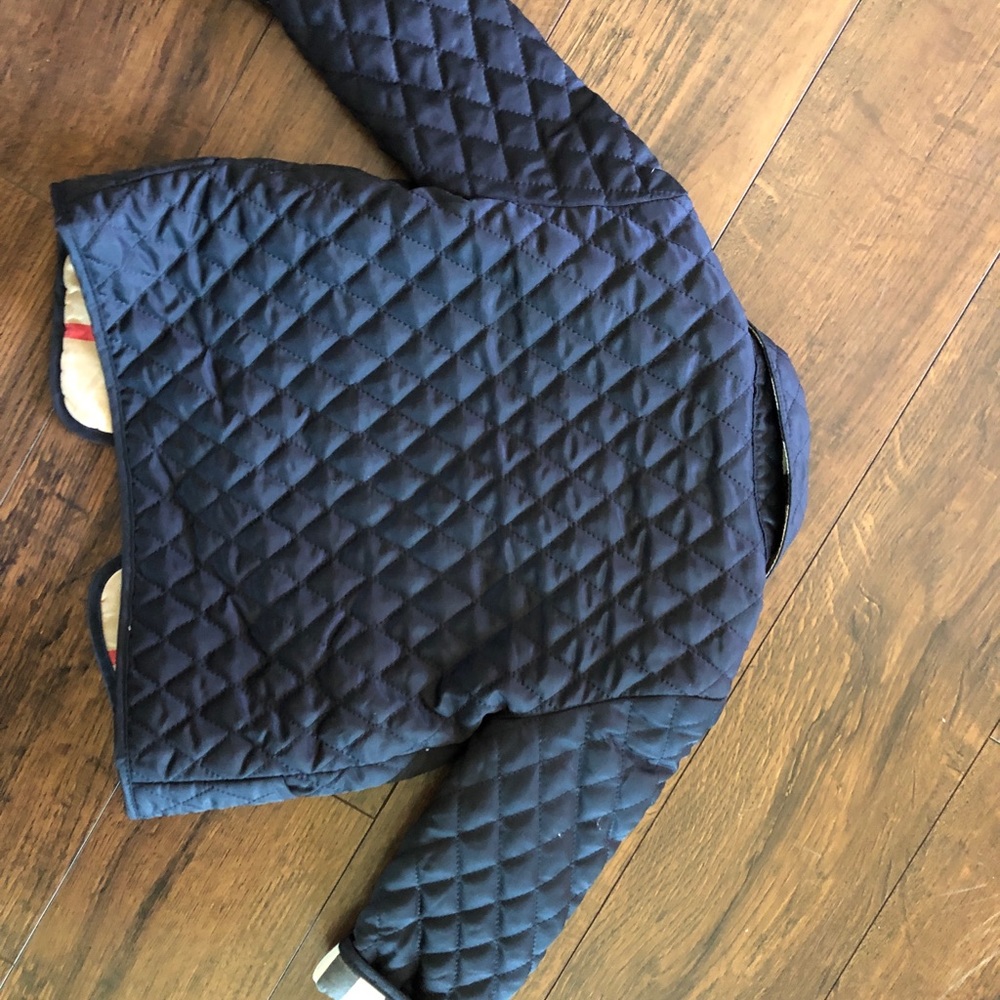 Burberry kids quilted jacket